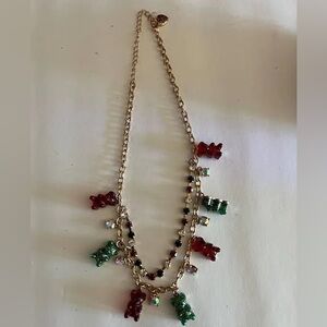 Betsey Johnson Gummy Bear Necklace